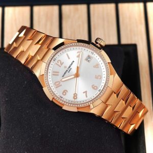 Vacheron Constantin Overseas Automatic 47560_D10R‑9672 Rose Gold 18k Diamond 3