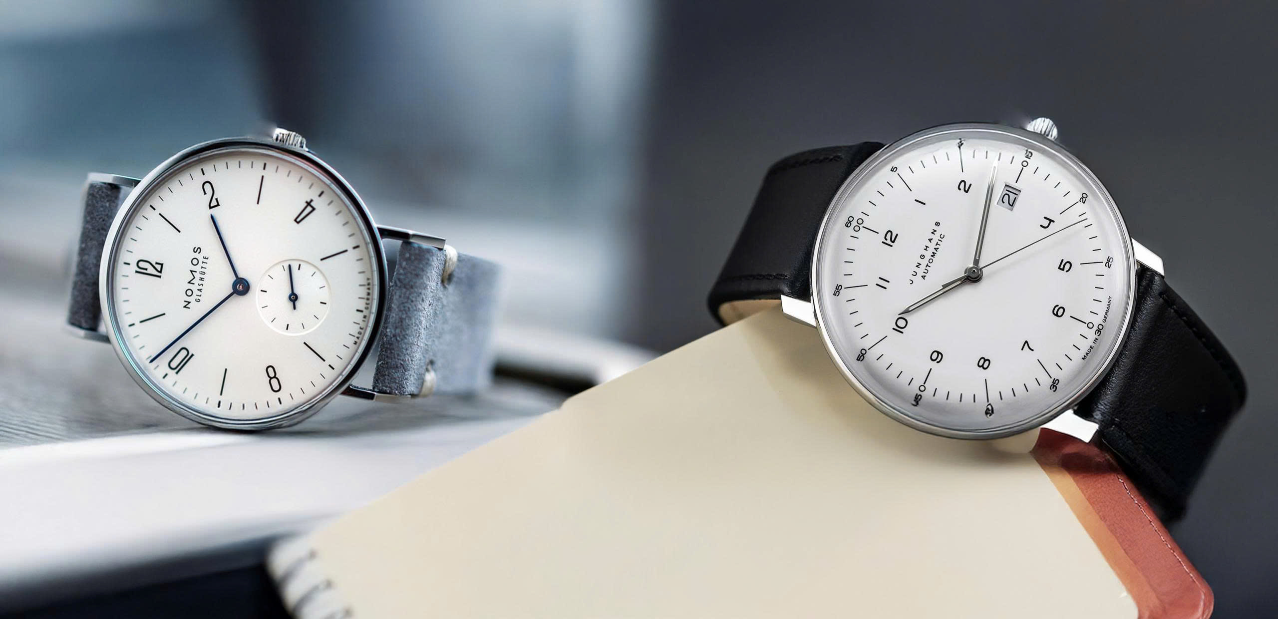 Nomos Glashütte Tangente vs Junghans Max Bill khác nhau gì? 2