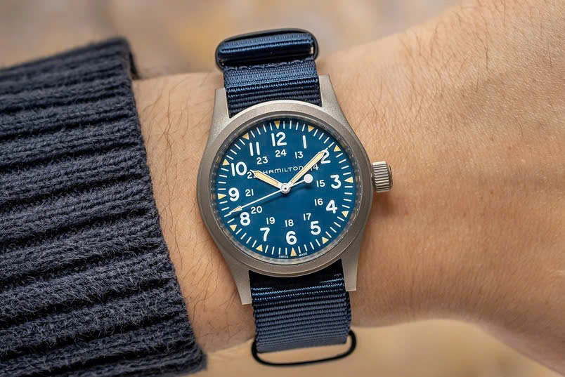 Sự bền bỉ vượt trội của dòng đồng hồ Hamilton Khaki Field 3