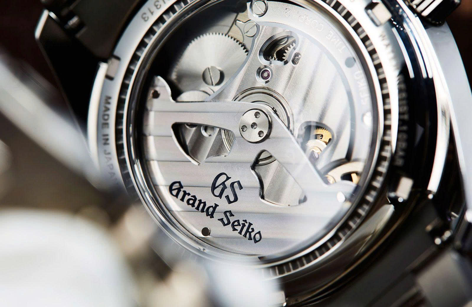 Sự tinh tế trên mặt số mẫu đồng hồ Grand Seiko Snowflake 1