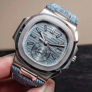 Cảm hứng cửa sổ con tàu trên đồng hồ Patek Philippe Nautilus 3