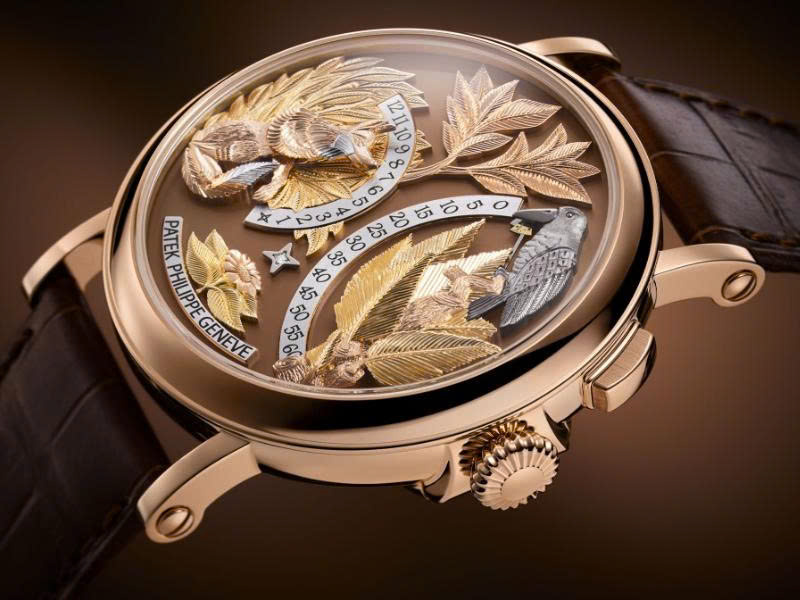 Đẳng cấp nghệ thuật chạm khắc trên đồng hồ Patek Philippe 3