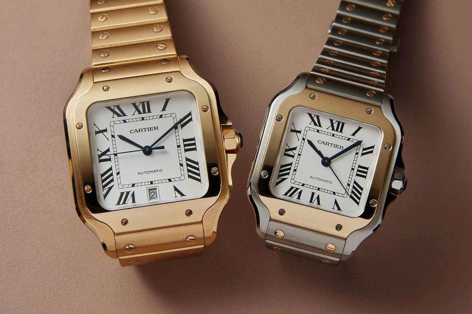 Xu hướng chọn đồng hồ mặt vuông từ thương hiệu Cartier 1