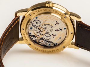 Đẳng cấp chế tác thủ công trên A. Lange & Söhne Lange 1 1