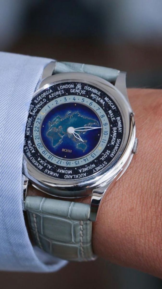 Bản đồ sao huyền ảo thu nhỏ trên Patek Philippe Celestial 1