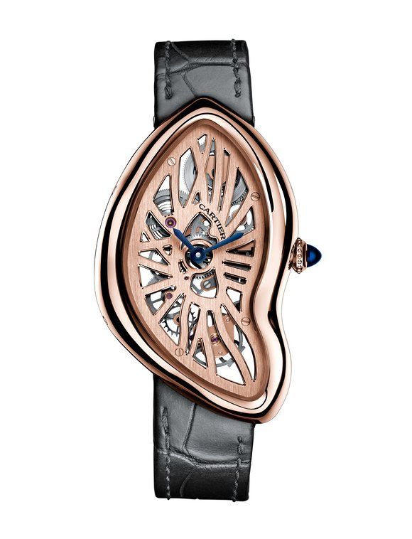 Nghệ thuật bẻ cong thời gian của chiếc Cartier Crash 1