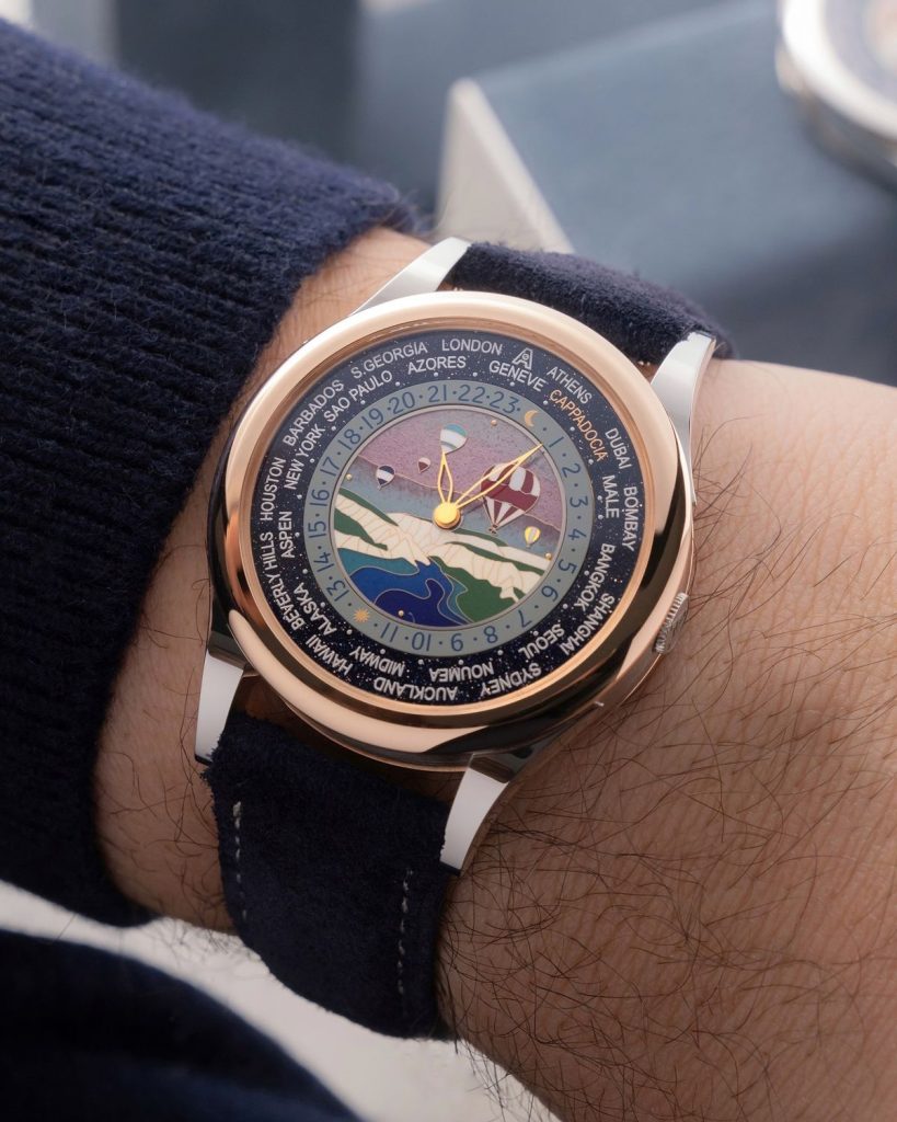 Bản đồ sao huyền ảo thu nhỏ trên Patek Philippe Celestial 2