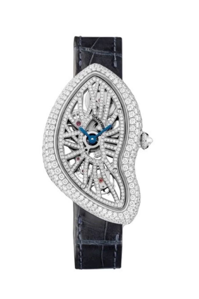 Nghệ thuật bẻ cong thời gian của chiếc Cartier Crash 2