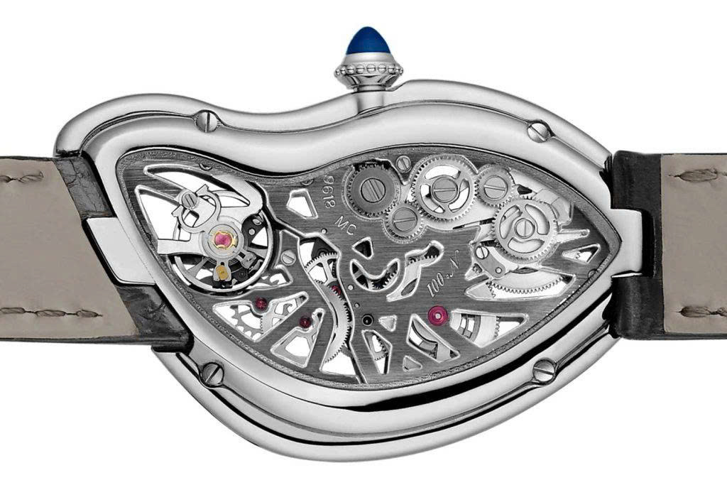 Giải mã cấu trúc dị biệt từ mẫu đồng hồ Cartier Crash mới 2