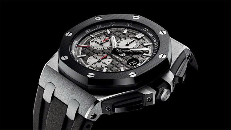 Chất thể thao gai góc từ đồng hồ Audemars Piguet Offshore 1