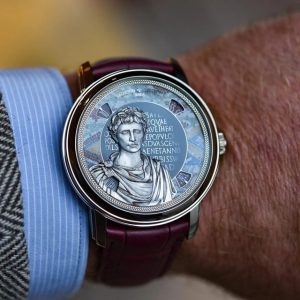 Điêu khắc vỏ dáng hình học độc bản Vacheron Constantin Malte 2